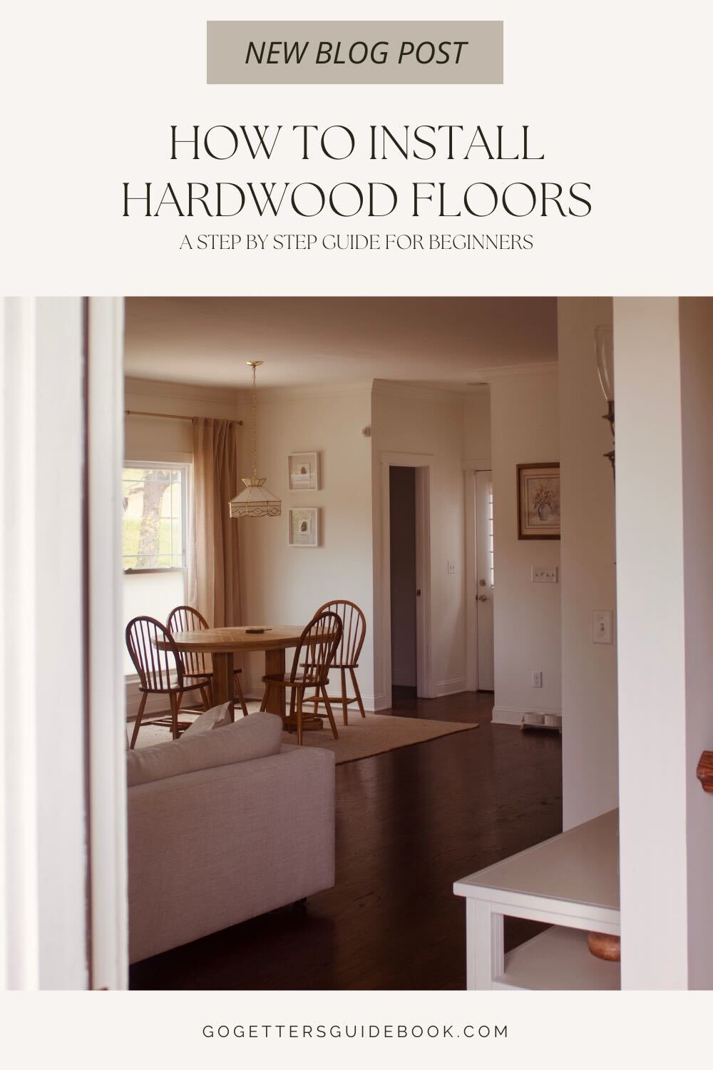 How To Install Your Own Hardwood Flooring in 4 Simple Steps